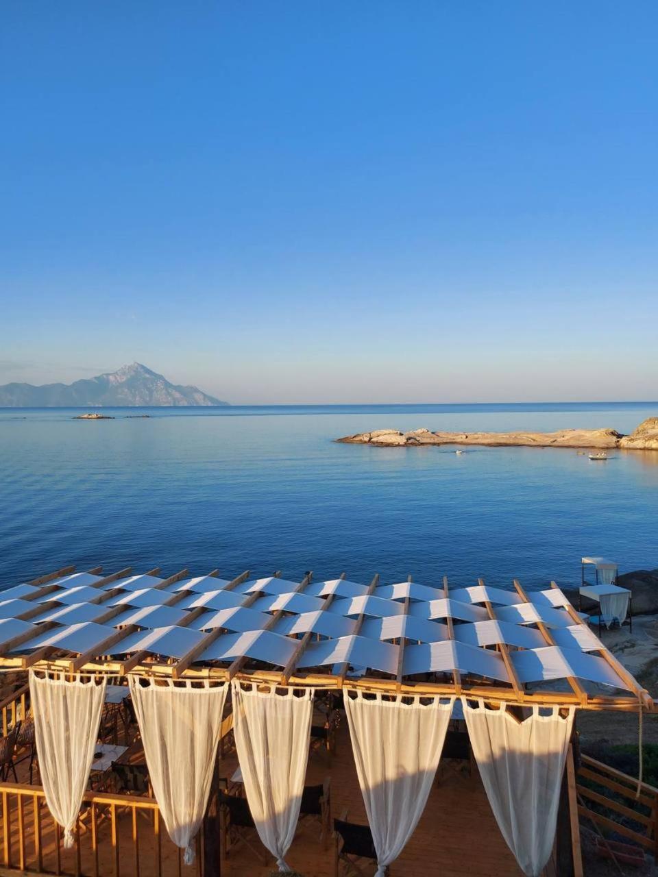 Villa Ulyana Kriaritsi - Athos Sea View & Spa Exterior foto