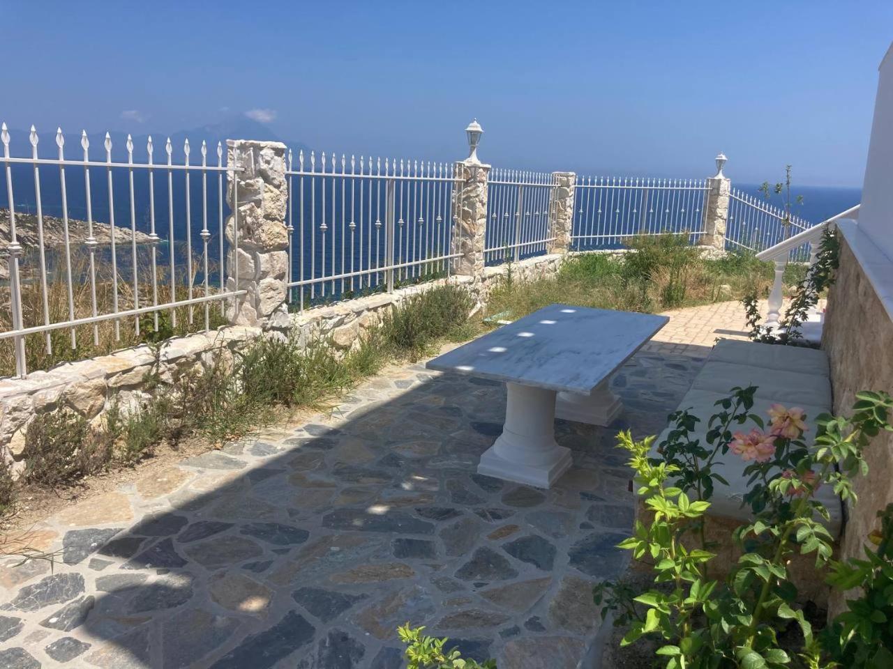 Villa Ulyana Kriaritsi - Athos Sea View & Spa Exterior foto